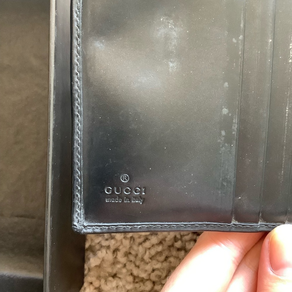Gucci black wallet with original box - Picture 7 of 9